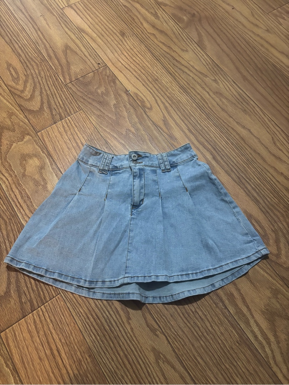 Windsor Light Denim Circle Skirt